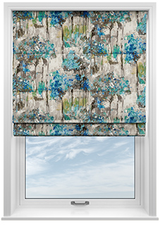 Camden, Blue - Roman Blind